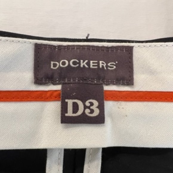 DOCKERS Men's Classic Fit Black Size 38/34 - Picture 6 of 12
